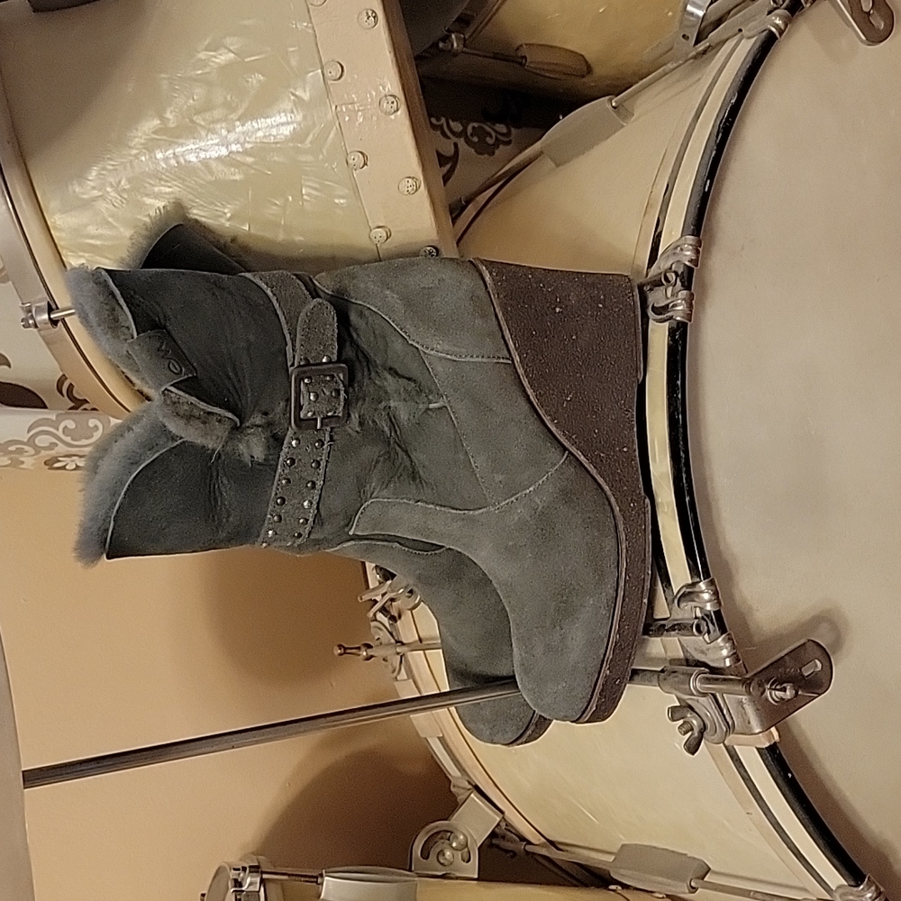 EMU Gray Boots